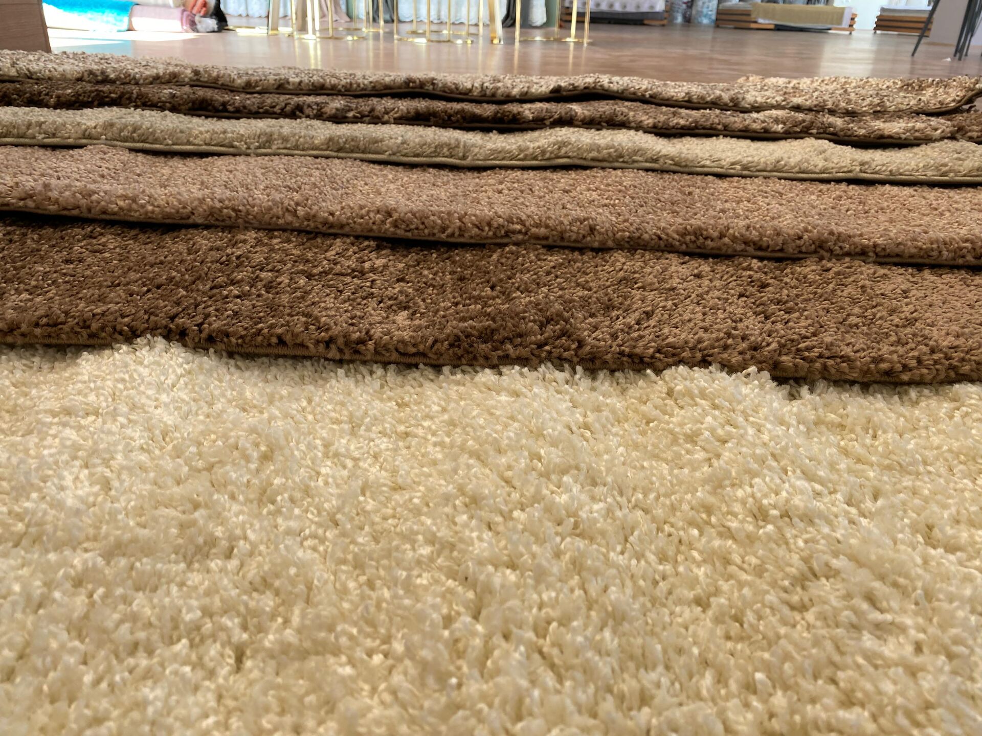 Carpet set close up