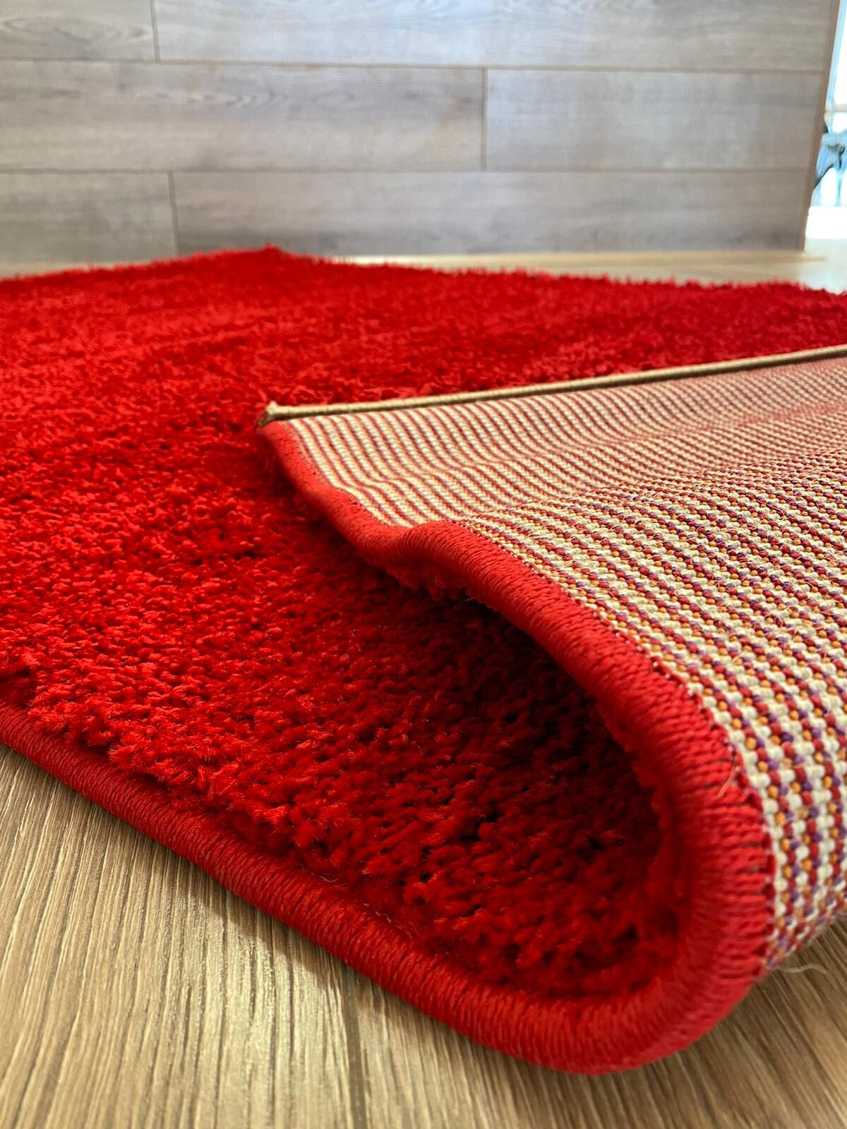 Red carpet folded
