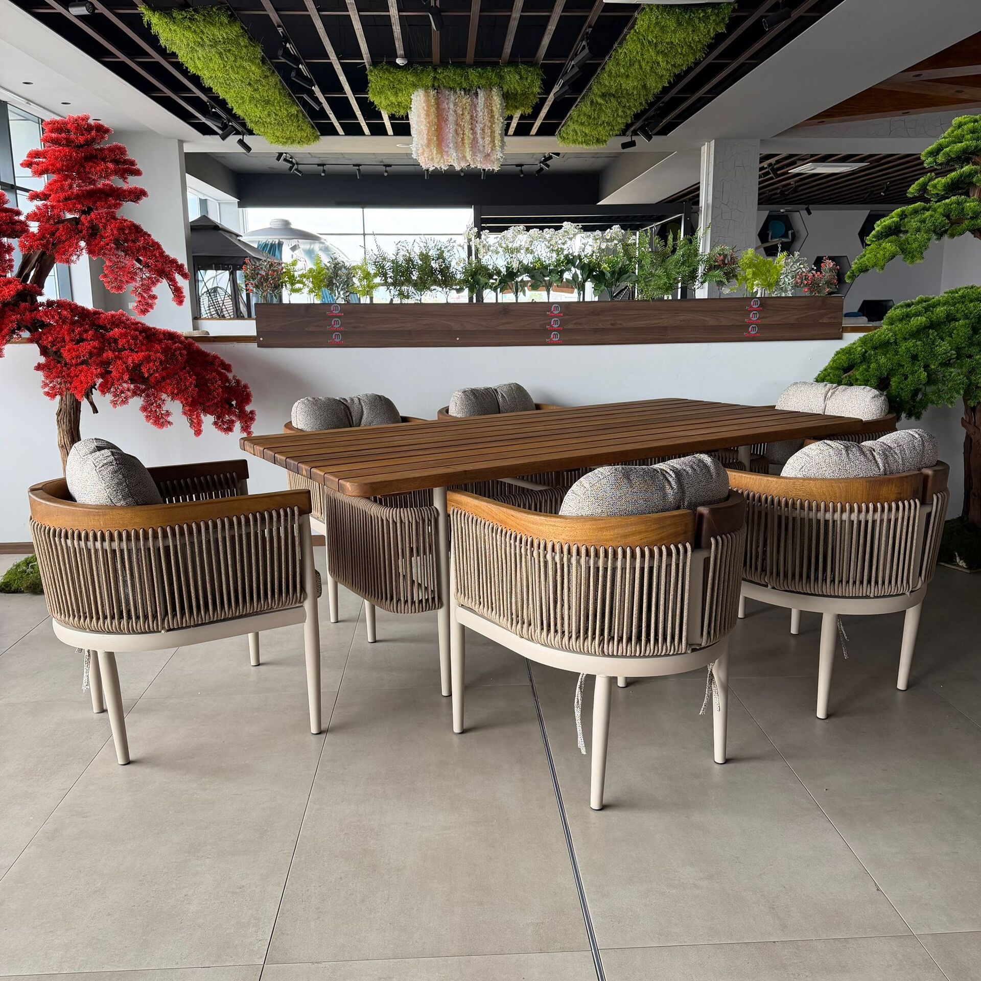 Brown table