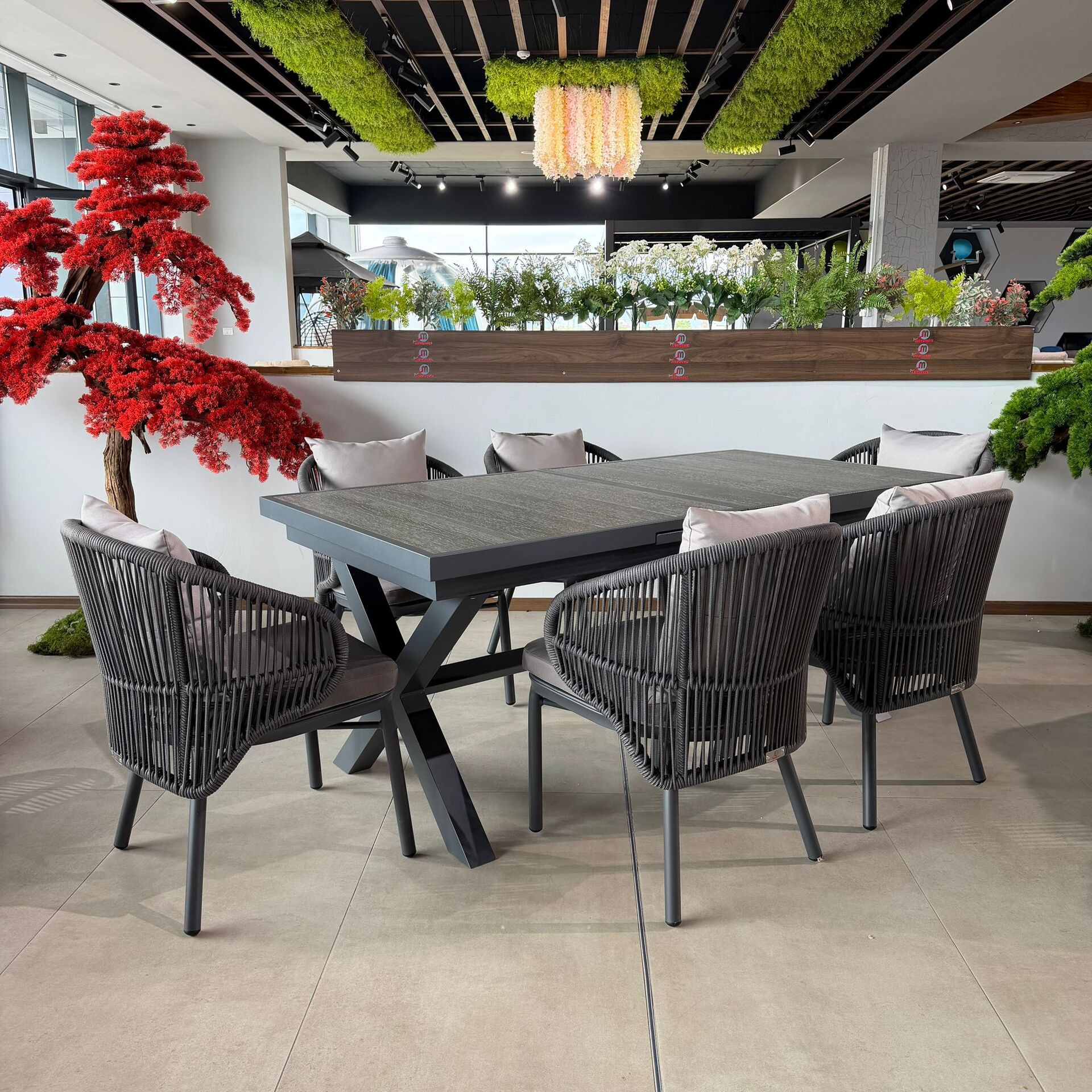 Grey table