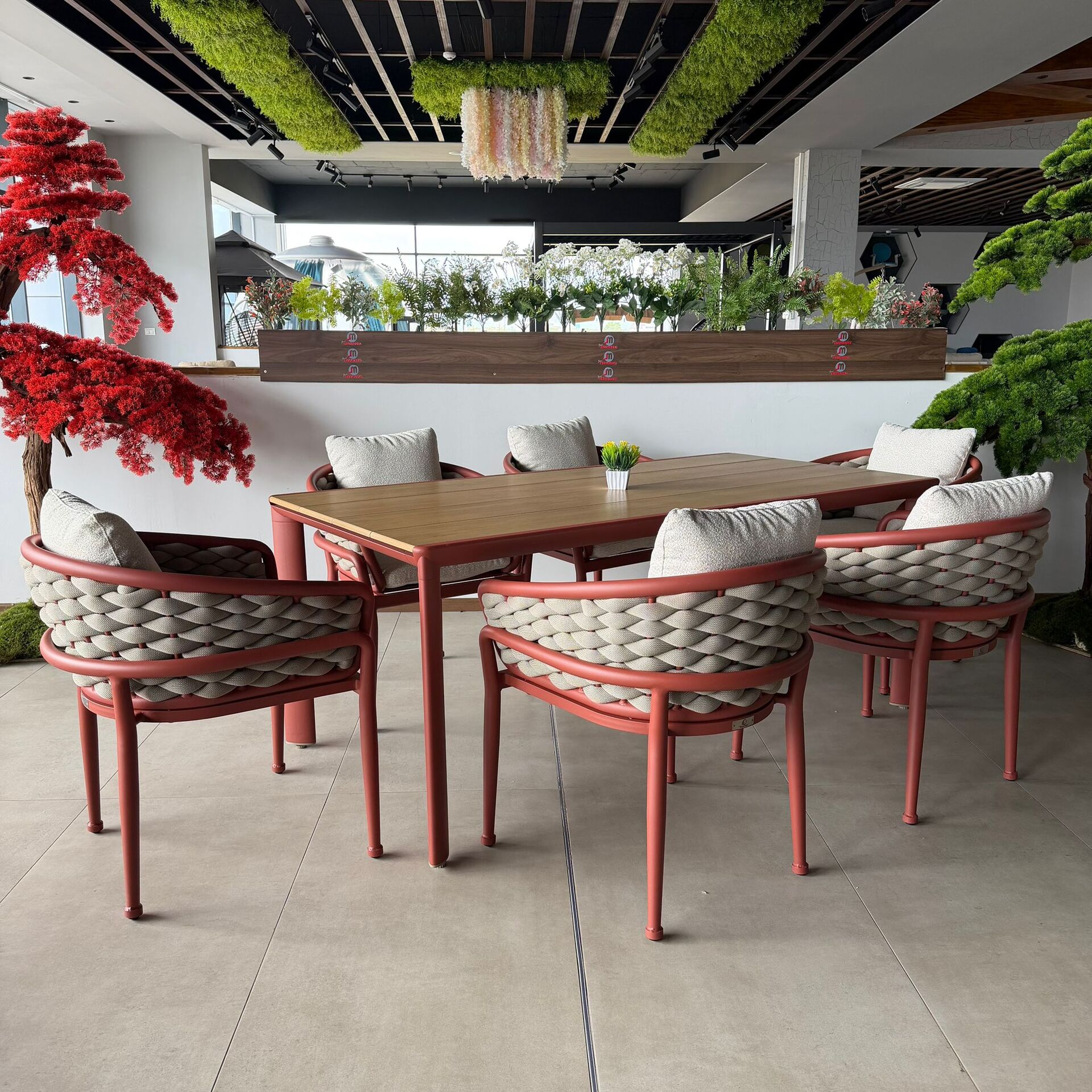 Orange table