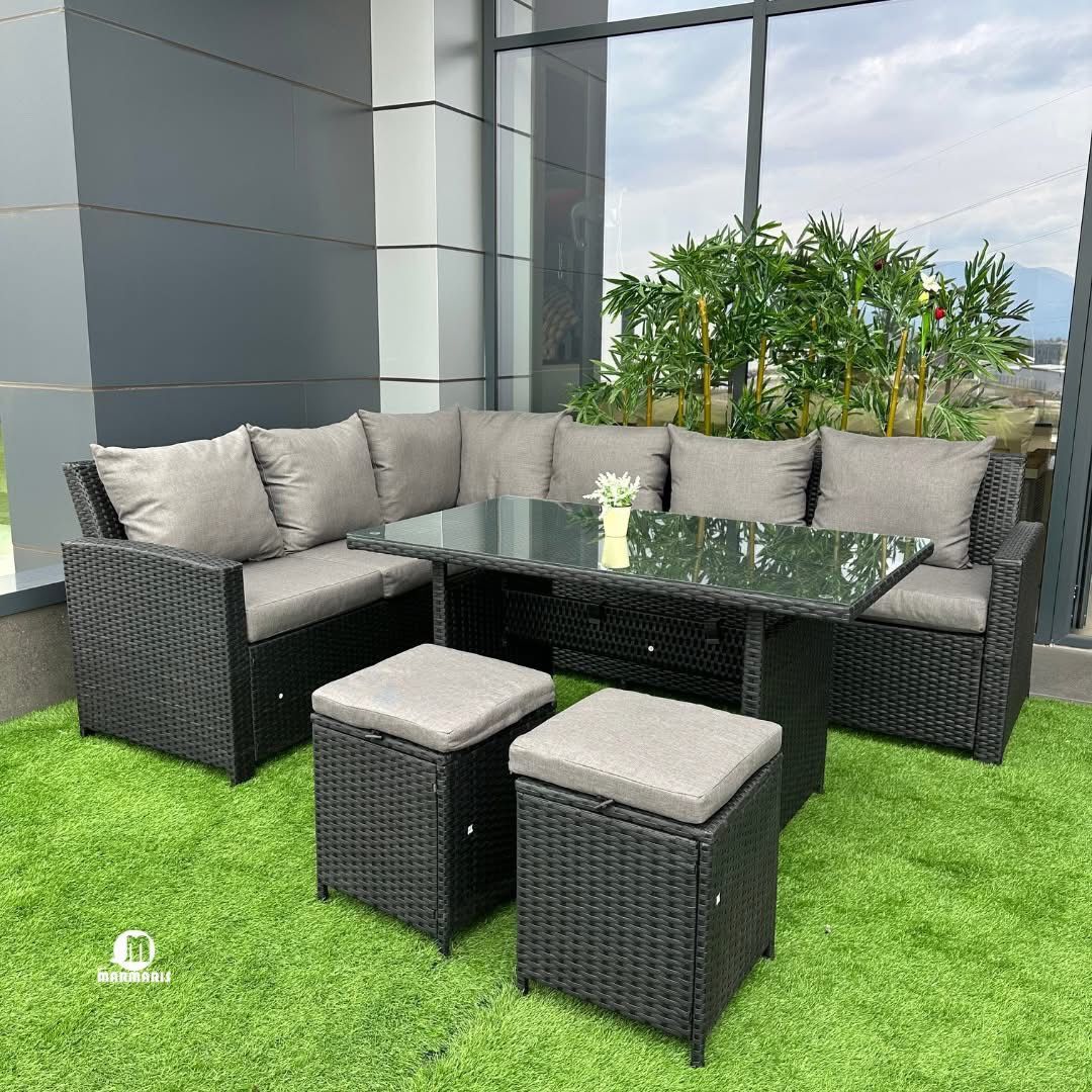 Black sofa