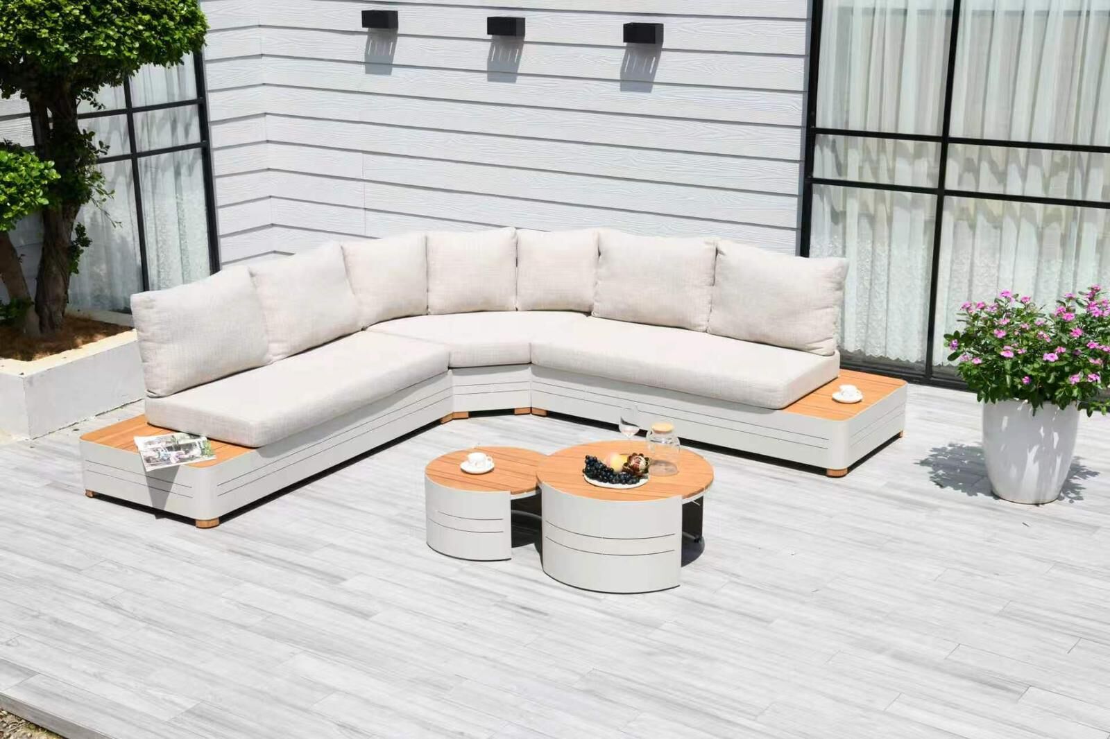 White sofa