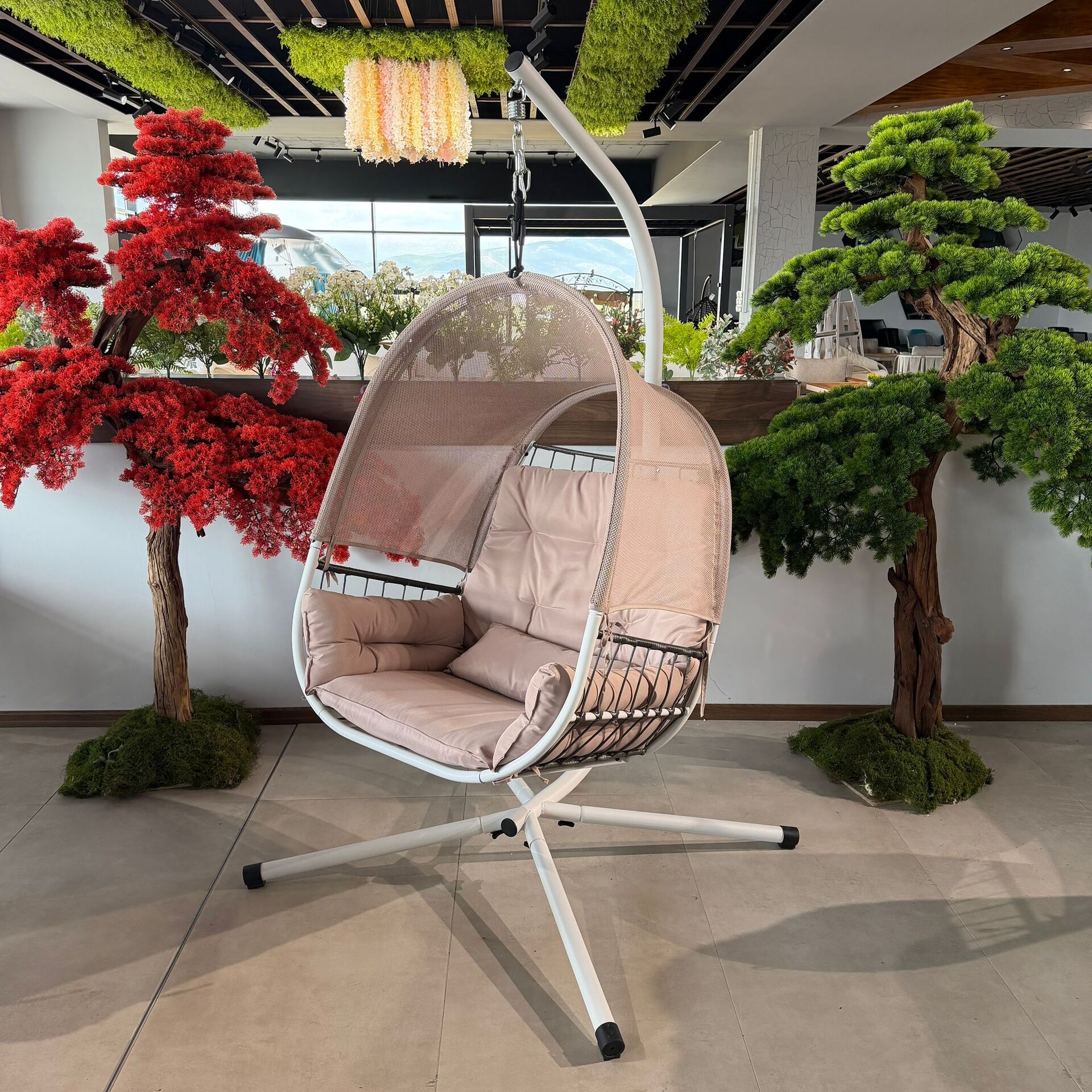 Rose gold chair
